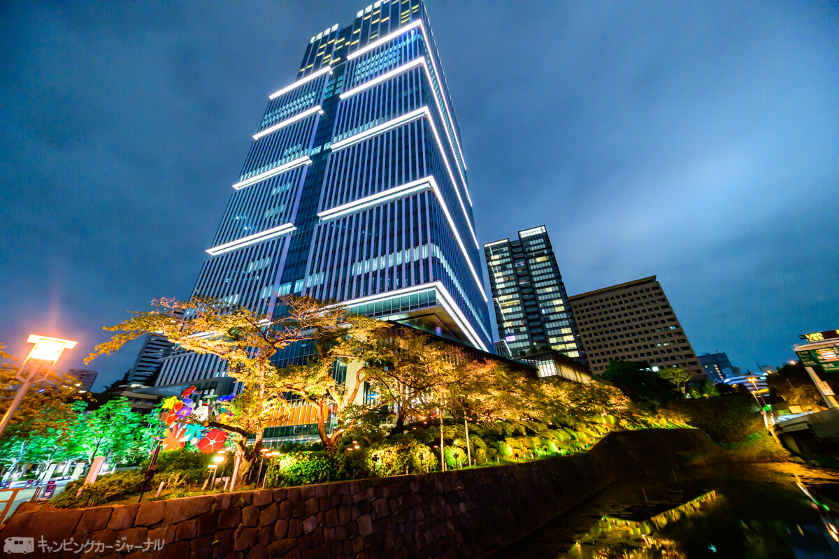 東京　赤坂の夜景