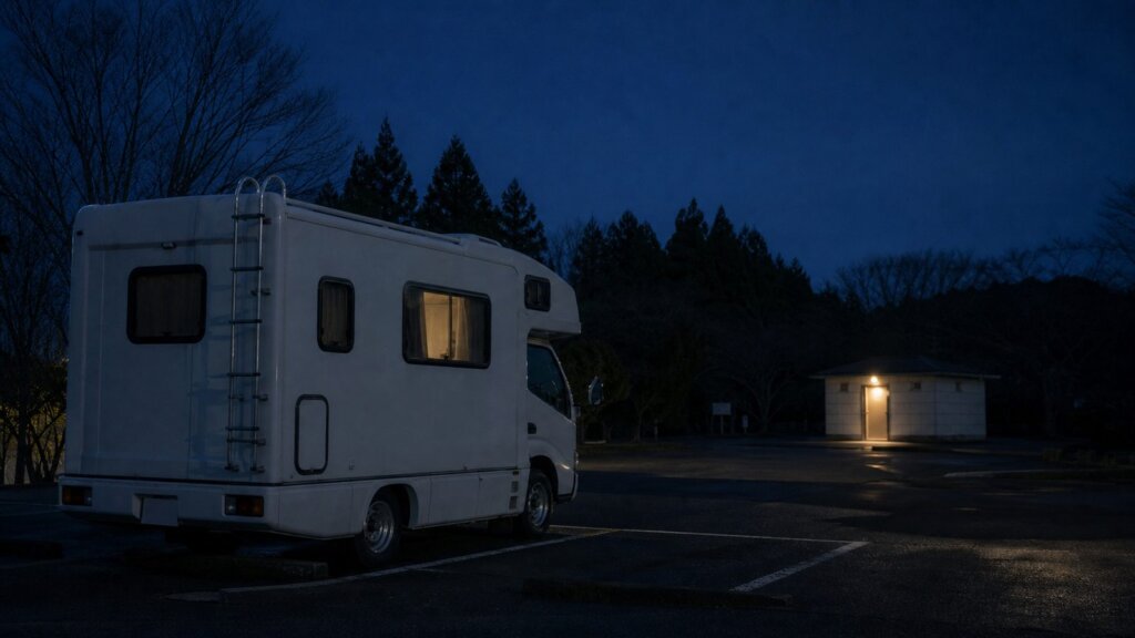RVパークのトイレは夜中に行けるか｜684件の設置場所と便器【2026年8月版】