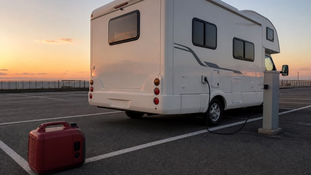 RVパークで発電機は使えるか｜使用可は22.8%【2026年8月版】