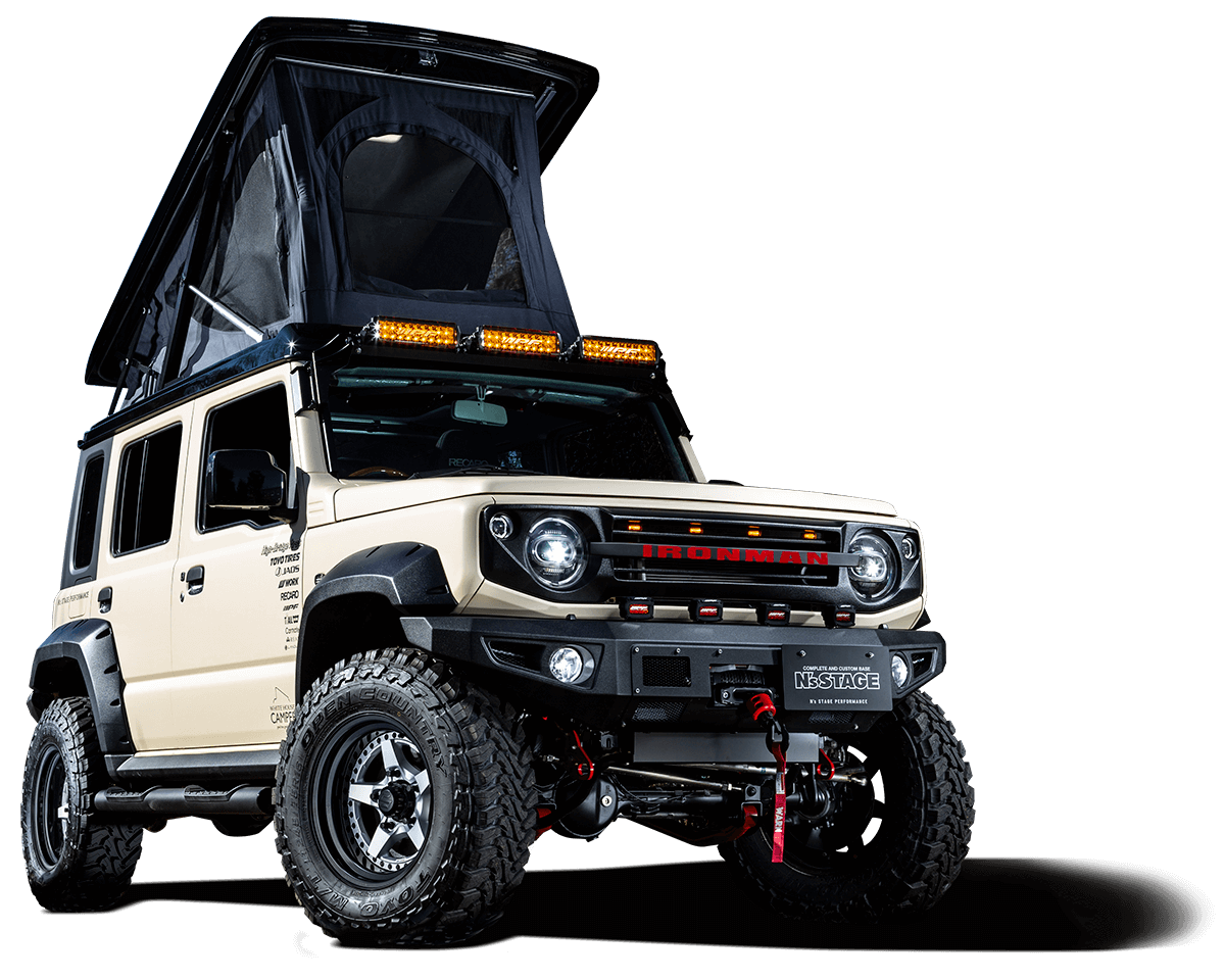 ホワイトハウスキャンパー JIMNY NOMADE IRONMAN CAMPER