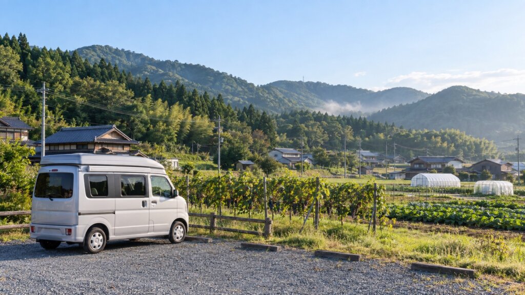 鳥取中央砂丘RVパークを拠点に、朝いちばんの鳥取砂丘へ―9月下旬の鳥取中部プラン