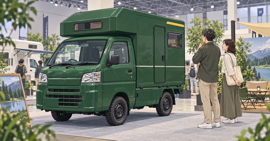 サンダーバードの限定キャンピングカー、横浜で初披露|6台の抽選販売