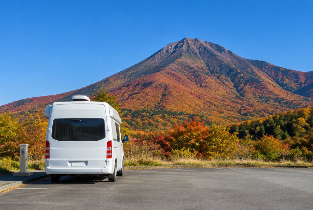 RVパーク伊吹薬草の里文化センター|伊吹そばと薬草湯の一泊